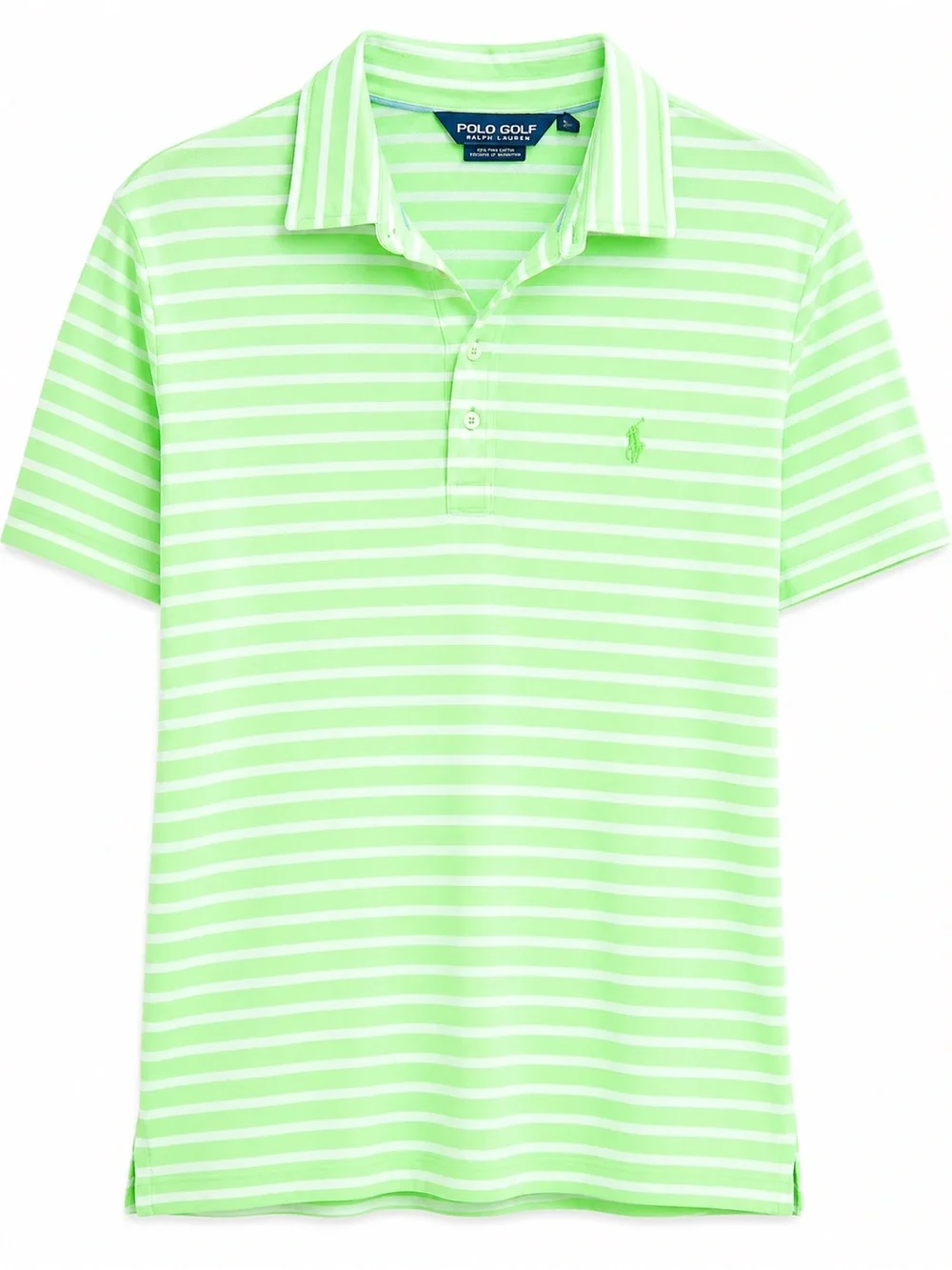 Polo Golf Ralph Lauren Men’s Green Stripe Polo Shirt